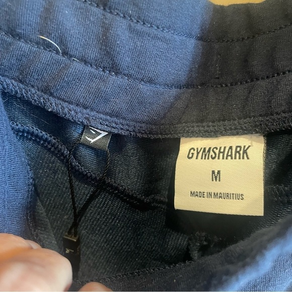 Gym Shark Sweatpants Joggers Blue Medium - Picture 5 of 5